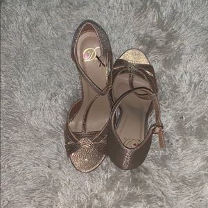 Brand New Rose Gold Heels